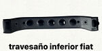 Travesaño Inferior Fiat Palio Modelo Viejo 97/2000