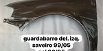 Guardabarro Delantero Izquierdo Saveiro Años 99/05, Gol Años 00/05 Nuevo