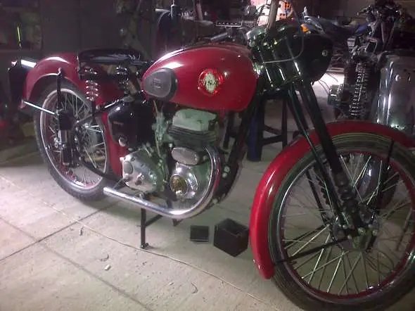 BSA C10 250 1954