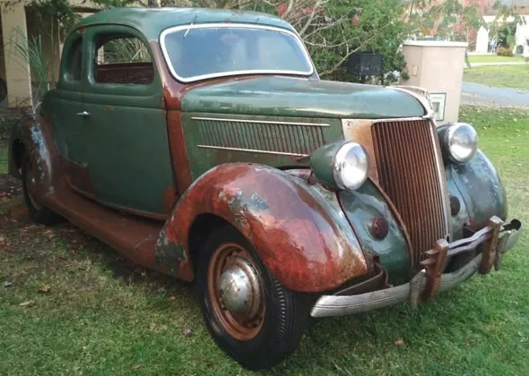 Ford 1936 Coupé 5 Ventanas V8