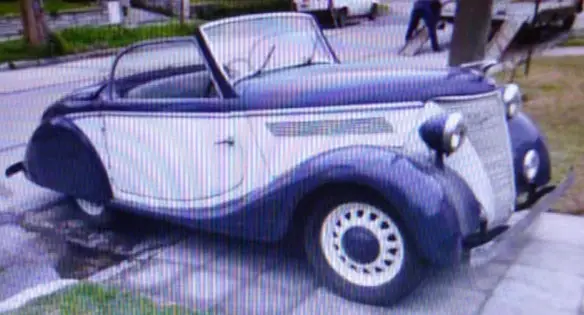 Ford Eifel 1937 Coupé Convertible Luxe