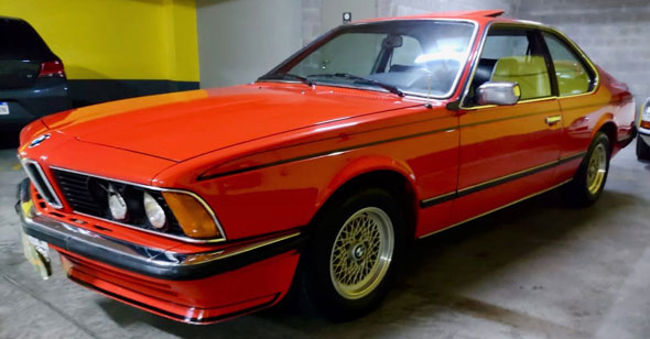 BMW 635 CSI 1980