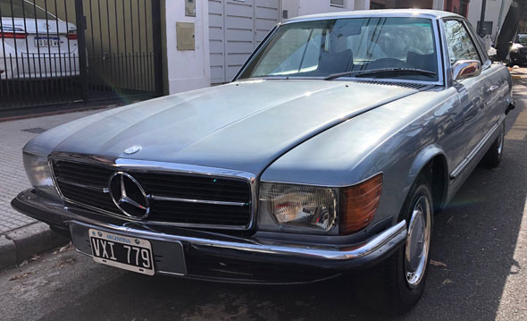 Mercedes Benz 350 SLC V8