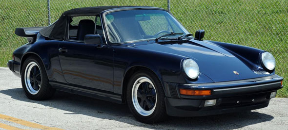 Porsche 911 Carrera Cabrio 1988