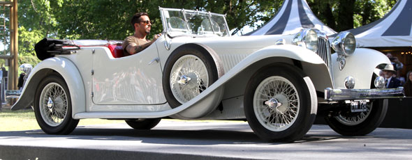 Jaguar SS1 Rally Des Alpes 1936