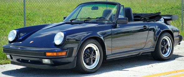 Porsche 911 Carrera Cabrio 1988