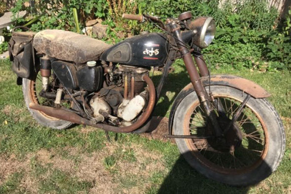 AJS 350 1948