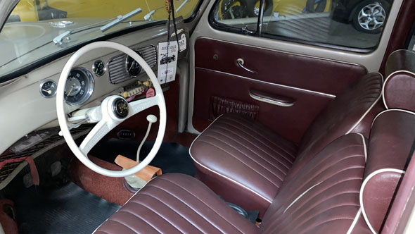 Volkswagen Escarabajo Oval Window 1956
