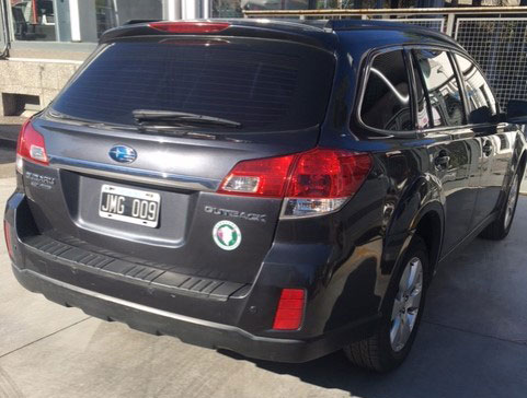 Subaru Outback 2.5 Blindado RB3