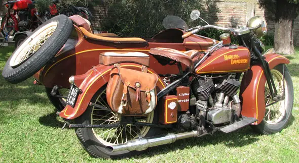 Harley Davidson Flat Head 1936