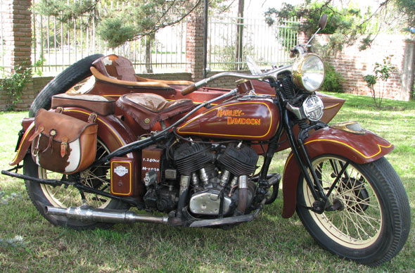Harley Davidson Flat Head 1936