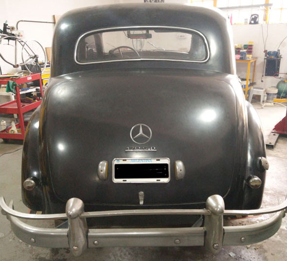 Mercedes Benz SD 170 1955 Diesel