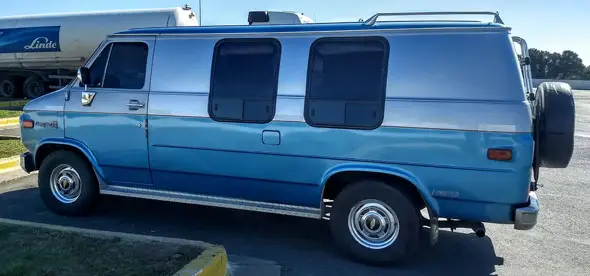 Chevrolet Van G20 1981 Motorhome