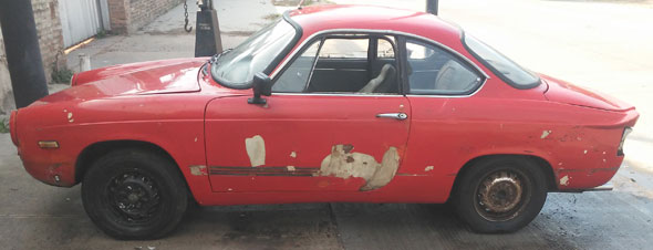 Cisitalia Abarth 850 Coupé Scorpione ( Carrocería Allemano)