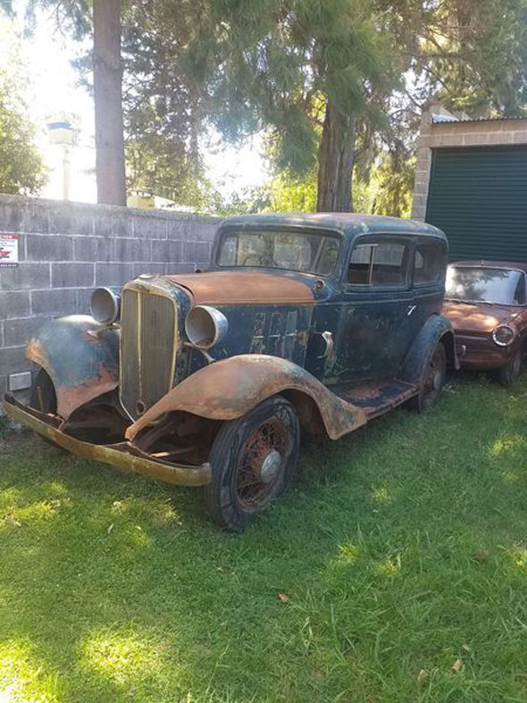 Chevrolet 1933 Dos Puertas