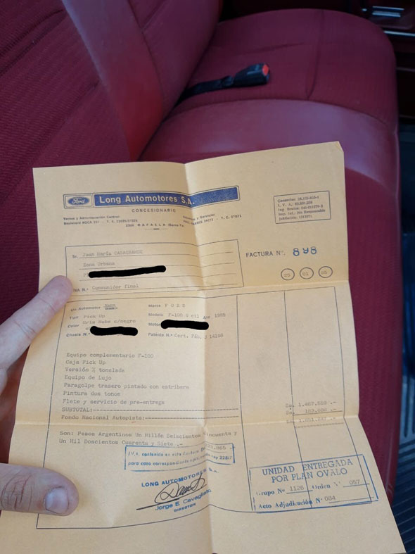 Ford F100 Deluxe 1984 - Foto 4