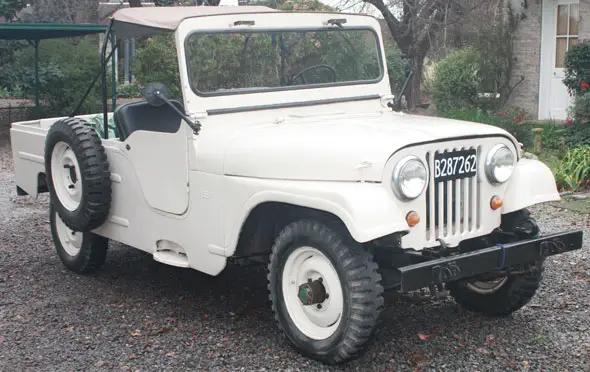 Jeep IKA Pick up abierta 4x4 1969