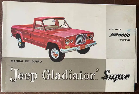 Jeep Gladiator V-Super 1966
