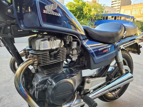 Honda Nighthawk 450 SC 1985 - Foto 3