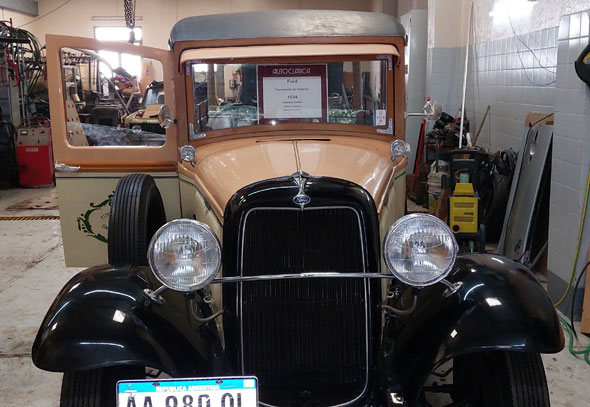 Ford A 1934 Camión Lechero