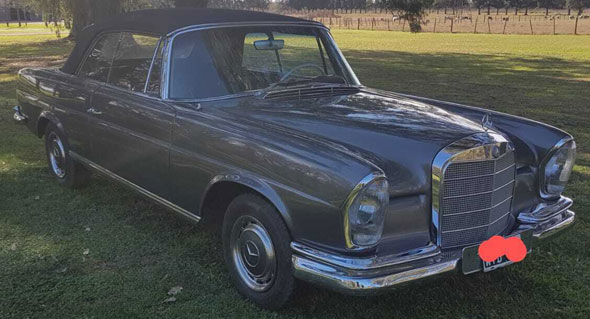 Mercedes Benz SE Cabriolet 1962