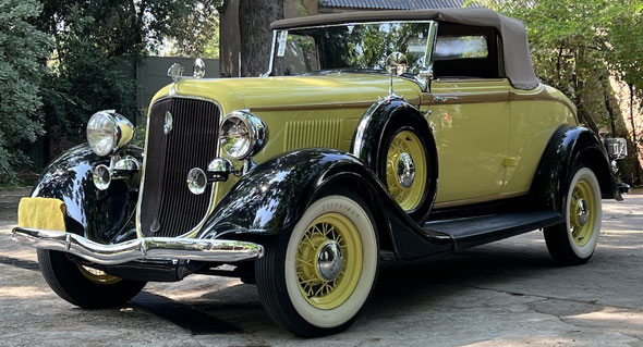 Plymouth Deluxe 1934 Coupé Convertible