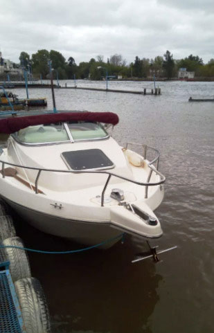 Americana Sea Rayder Cabinada Jhonsos 115 Hp 4 T