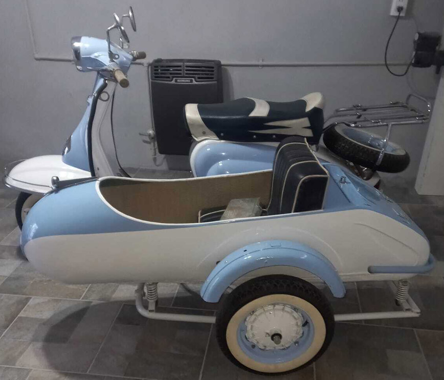 Siambretta 1965 TV175 Sidecar