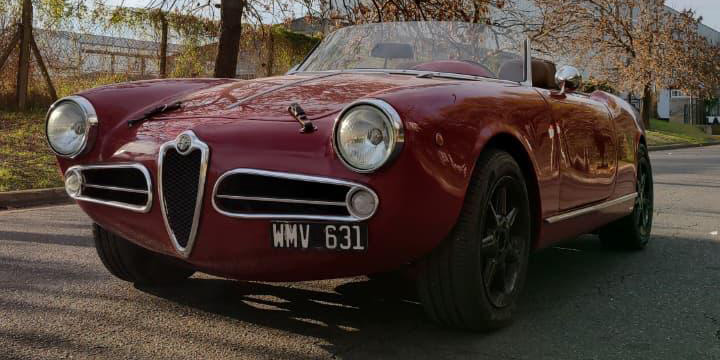 Alfa Romeo Giulietta barchetta