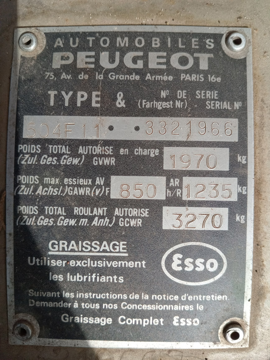Peugeot 504 Familiale - Foto 4