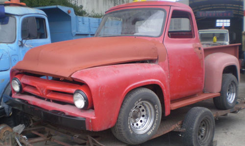 Ford f100s modelo 1955 #3