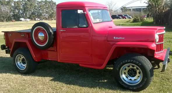 Ford pickup willys overland swap #4