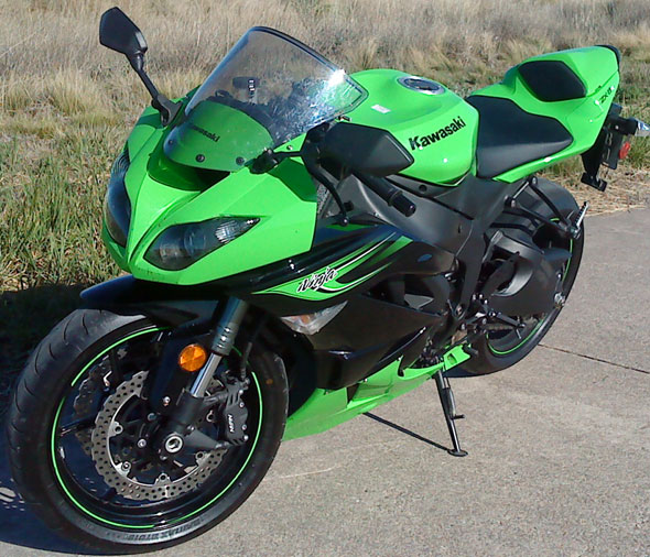 Kawasaki zx6r фото